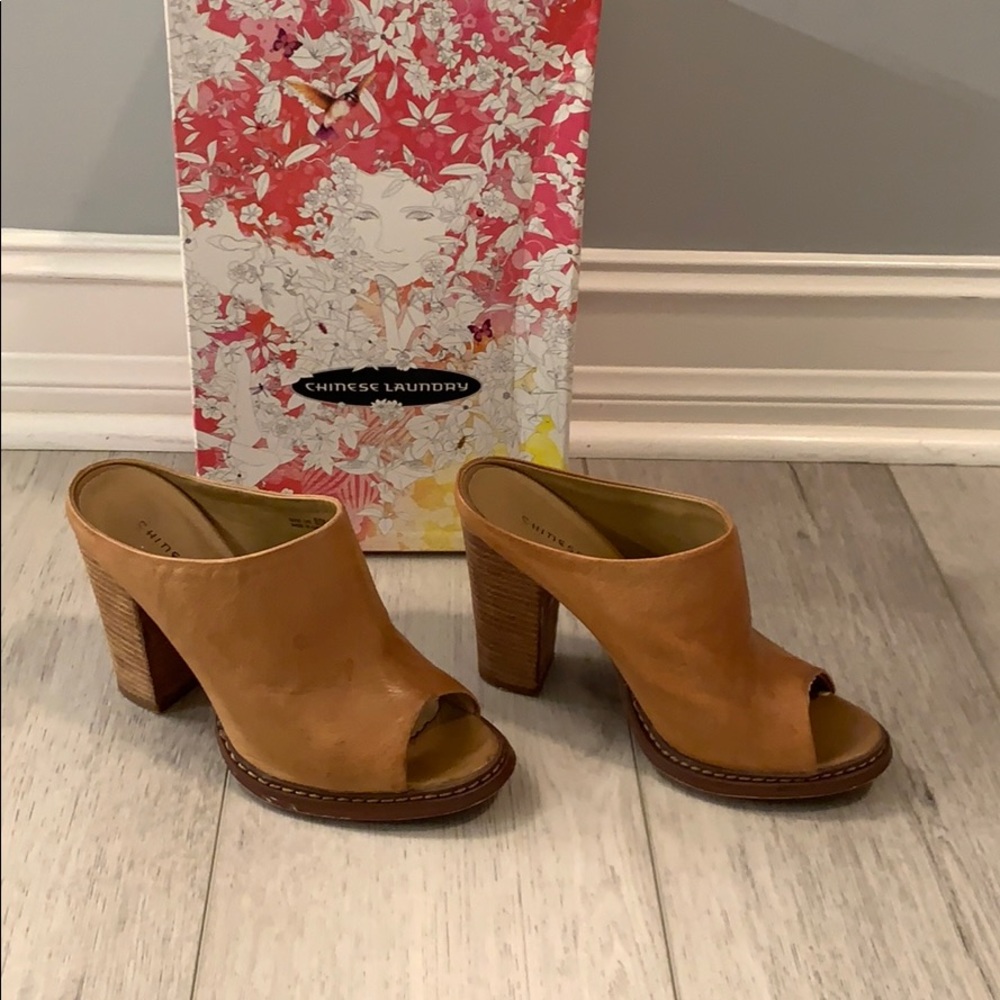 COPY - Peep Toe Mules